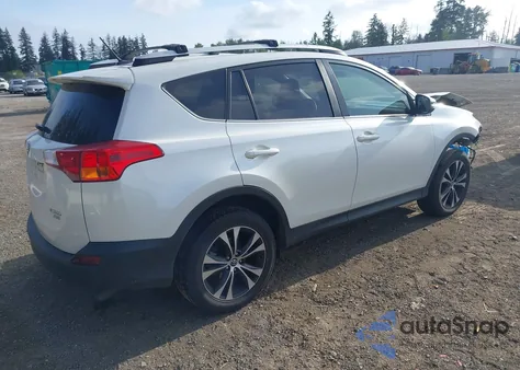 2015 Toyota Rav4 Limited from USA, damaged, VIN 2T3DFREV0FW401495